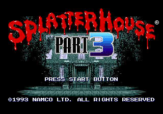 Splatterhouse Part 3